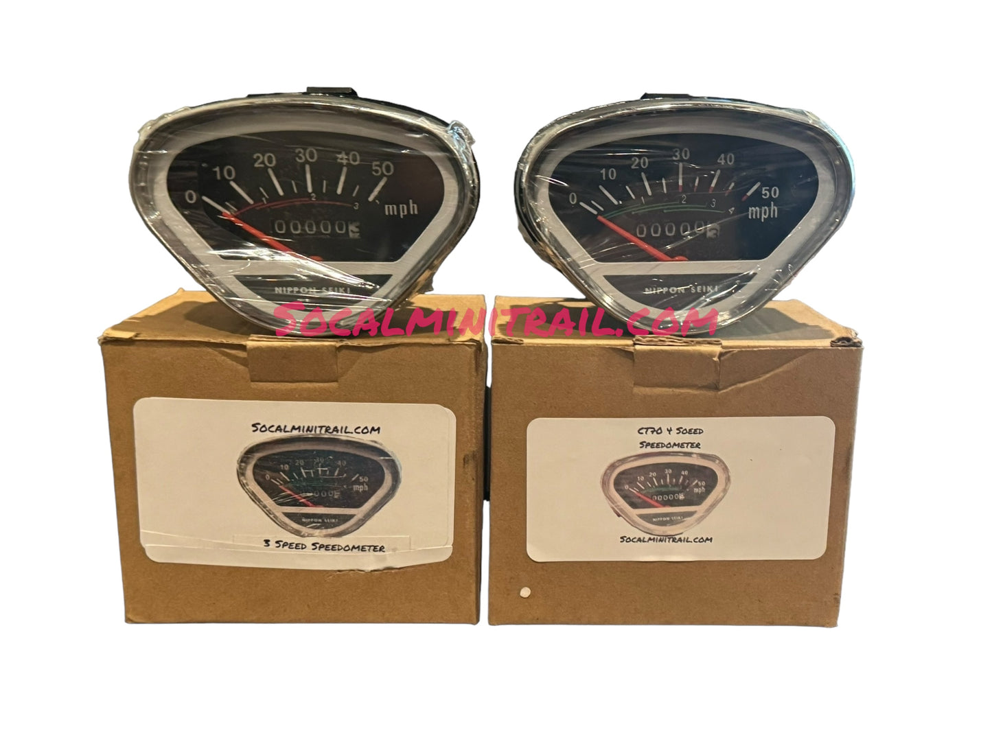 CT70 Performance 4 Speed Speedometer