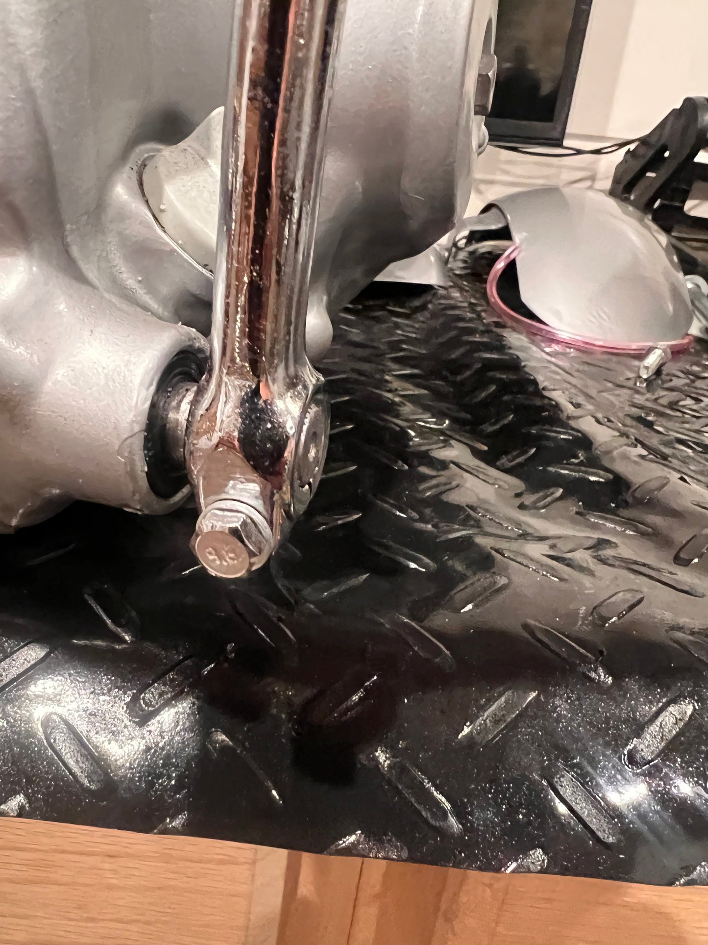 CT70 kick start lever