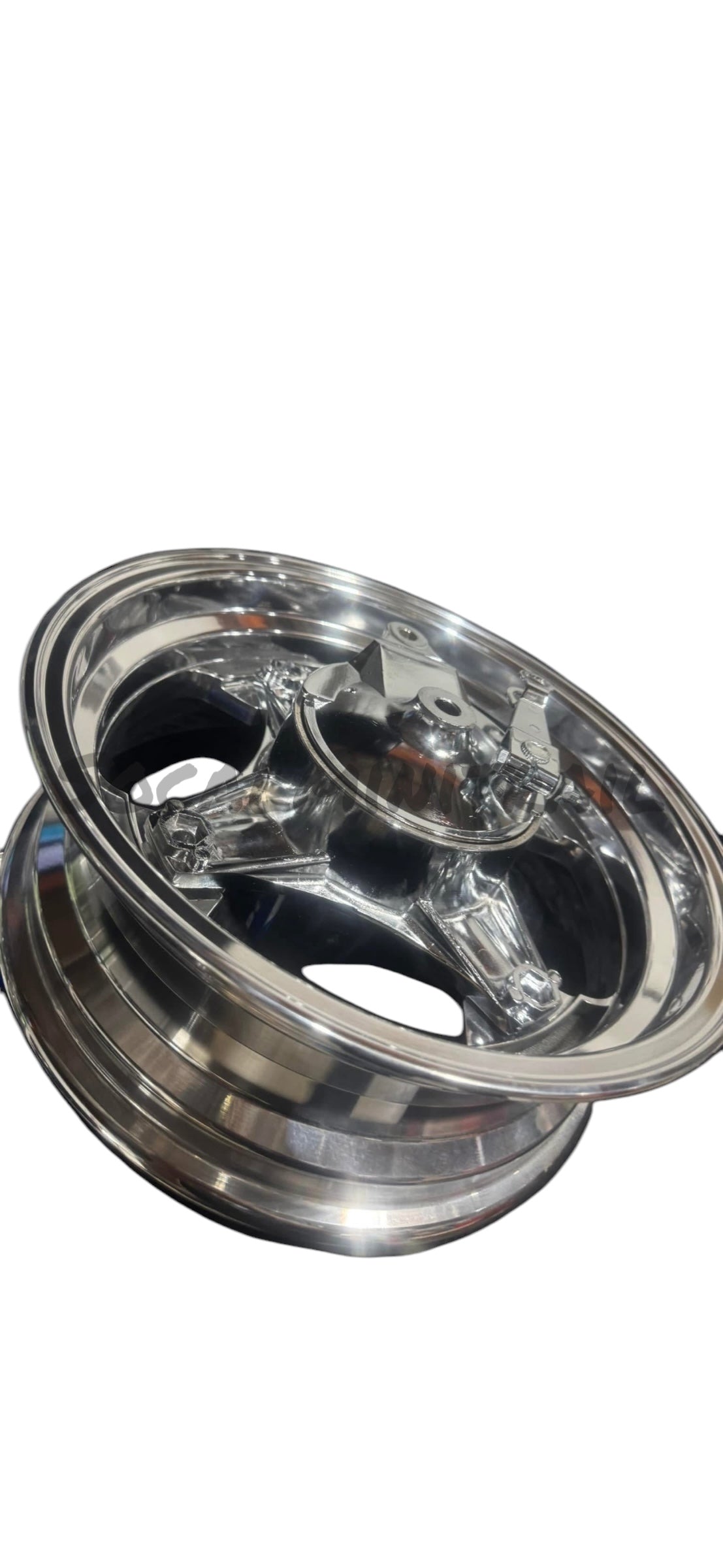 CT70 Performance 12" one piece polished aluminum wheels