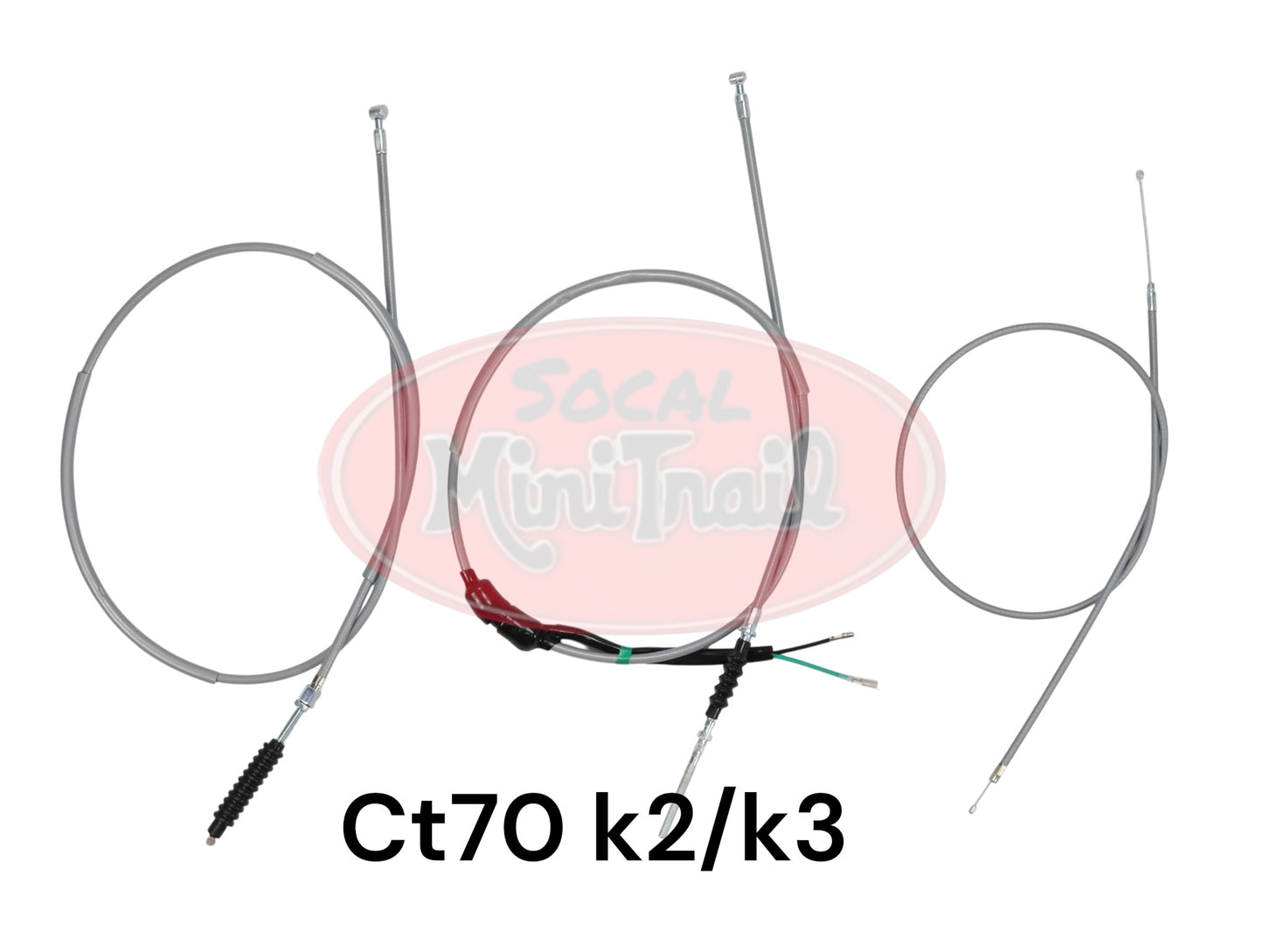 Ct70 K2 3 speed cable set