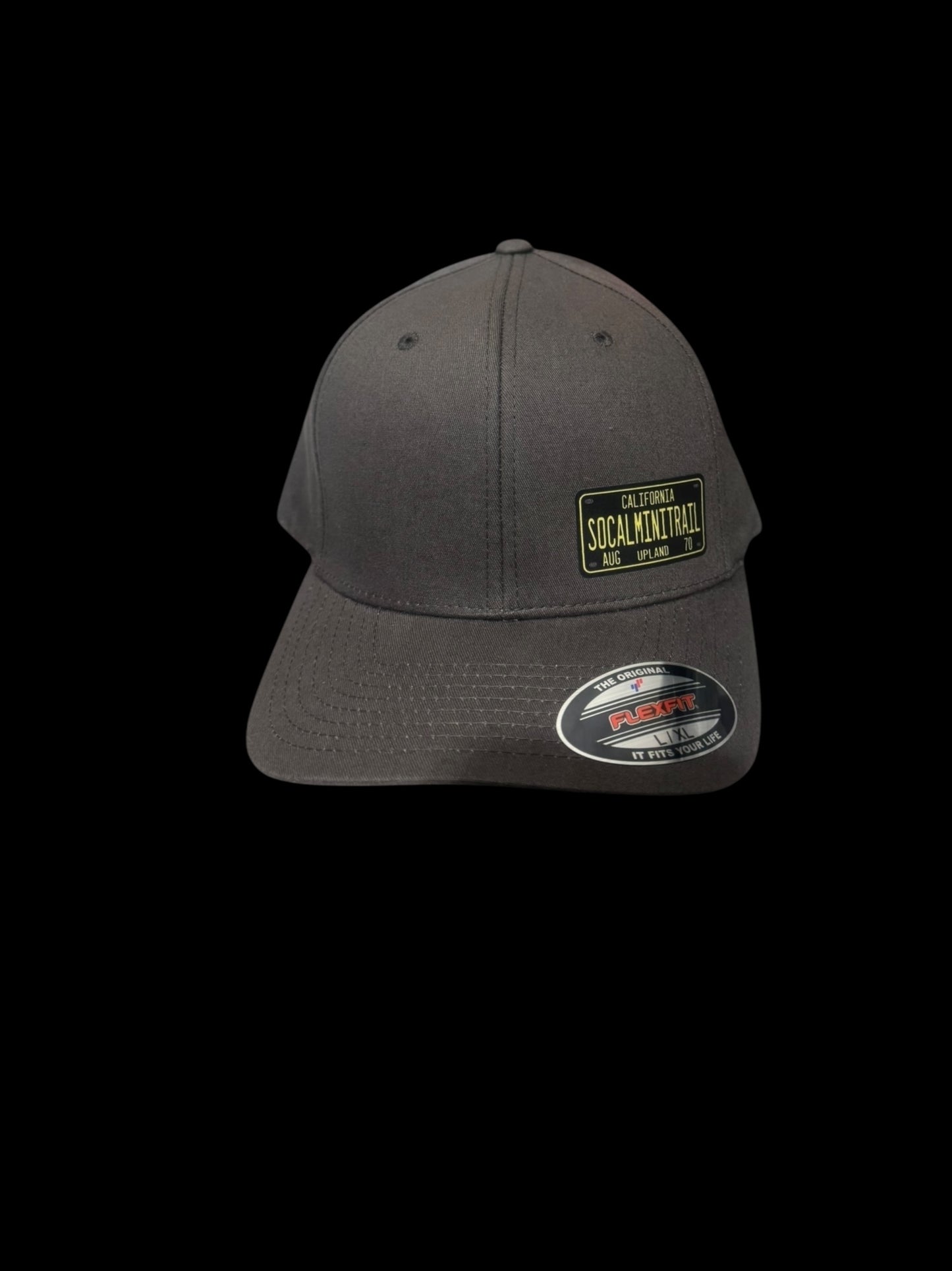 Socal Dark Grey License Logo Flexfit