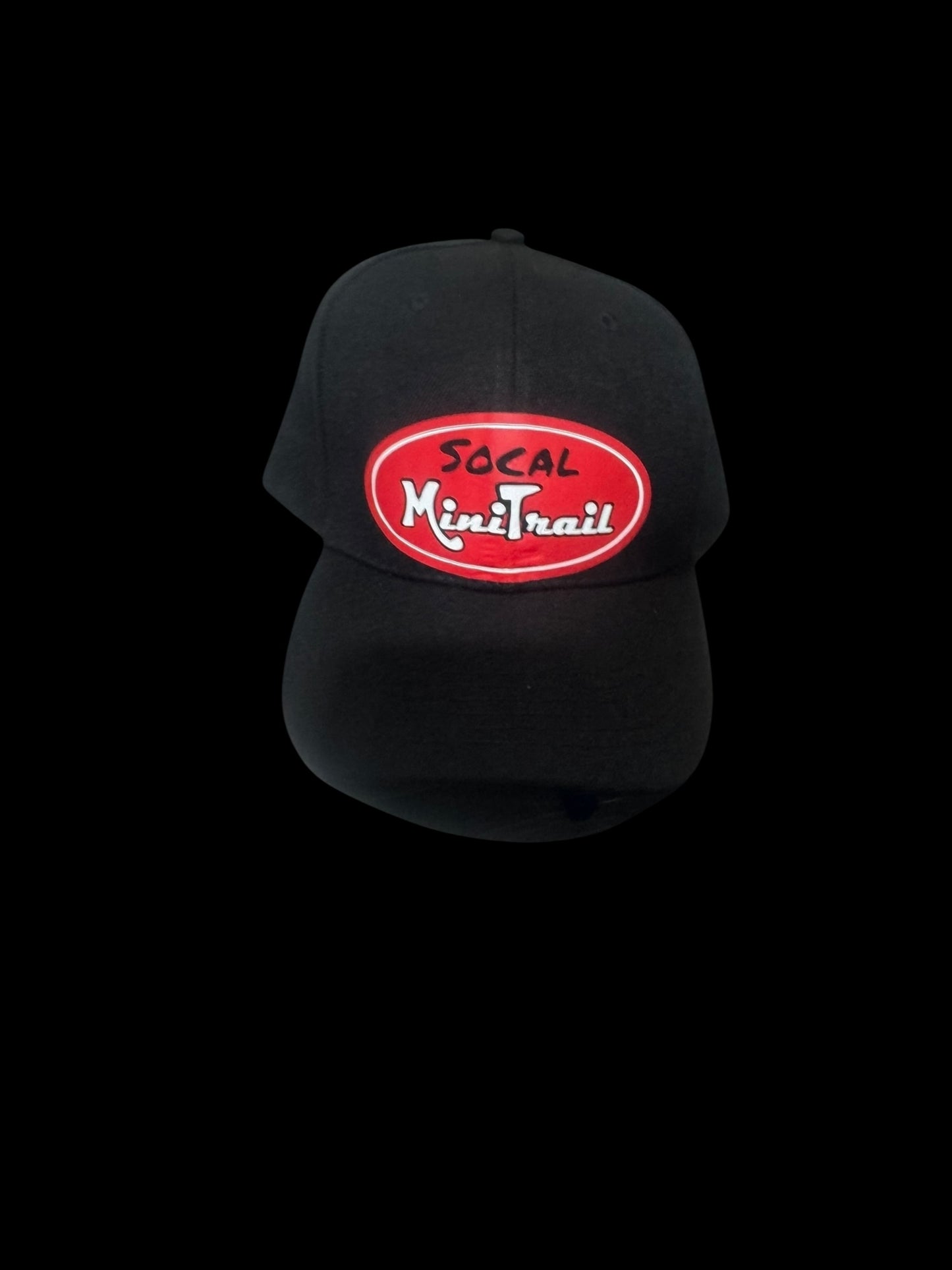 Socal Black Red Logo Flexfit