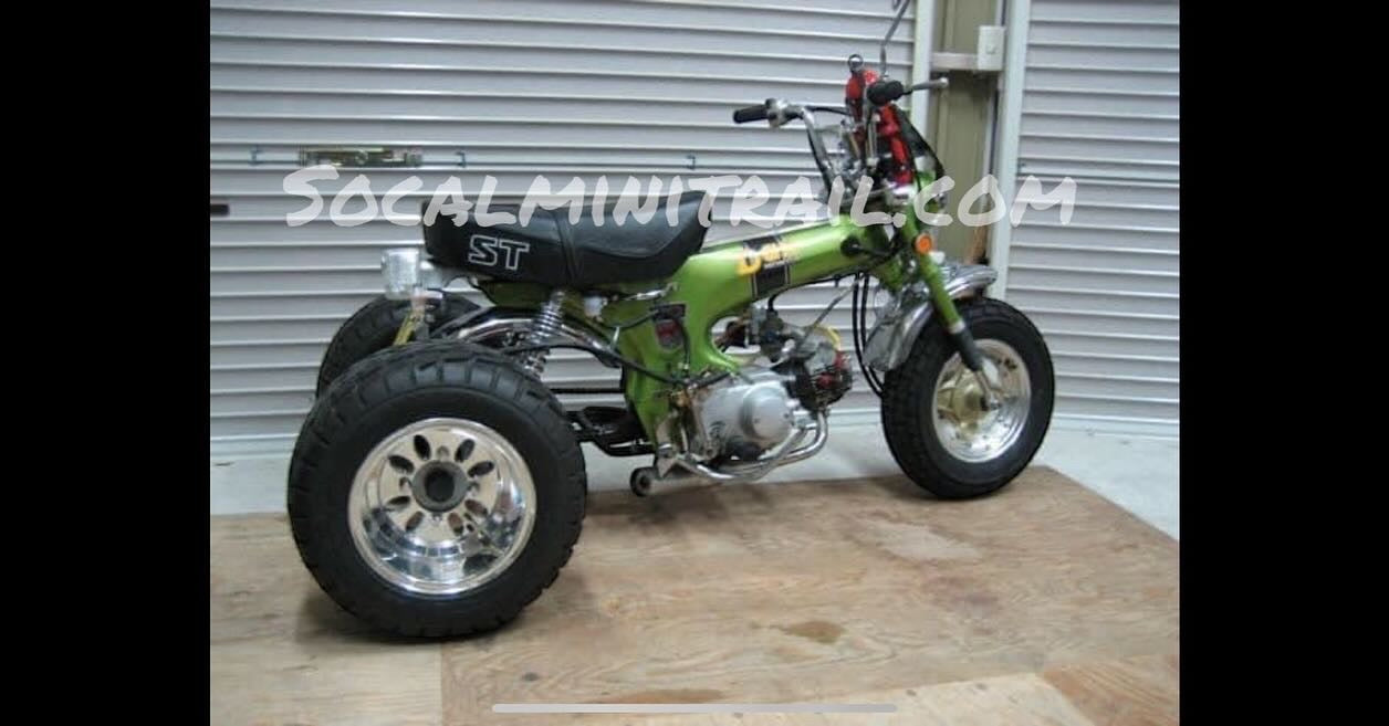 engine kit for 3 wheel bicycle CT70 Performance Trike Kits – SoCal Mini Trail, LLC