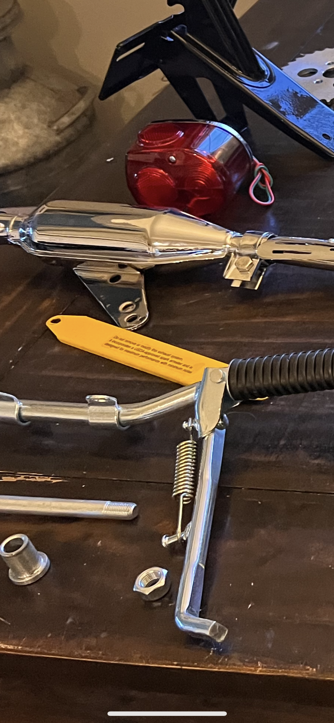 Z50 K2 yellow Kit with Chrome rims and Hubs