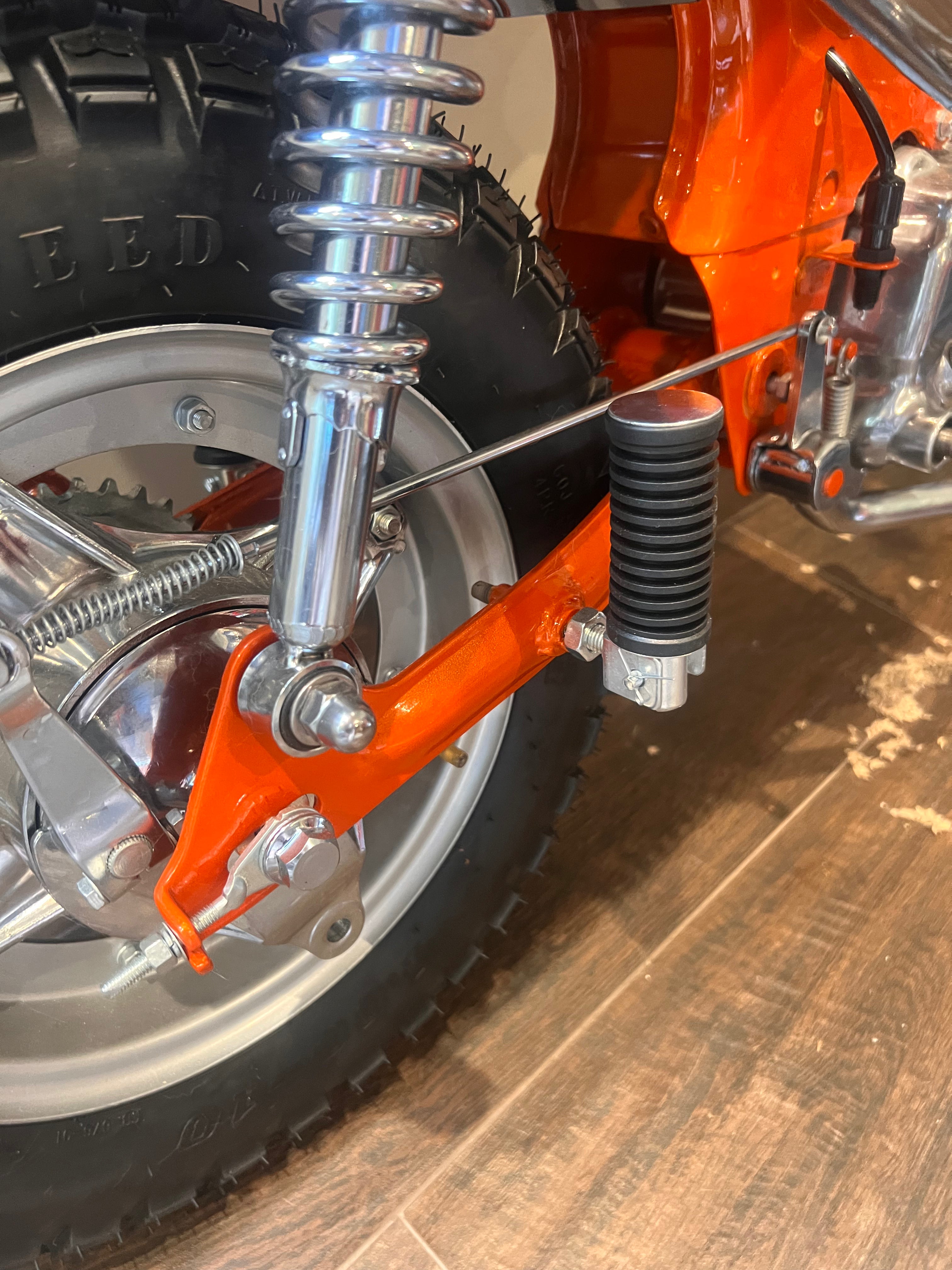 CT70 K0 Rear Foot Pegs SoCal Mini Trail, LLC