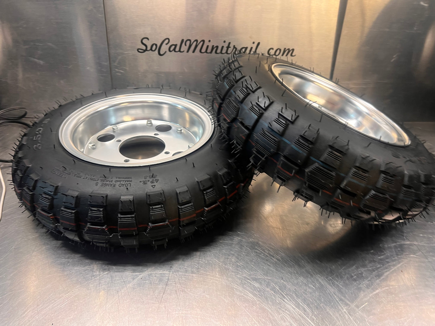 Z50 K3 8x 3.5” wheel and tire combo