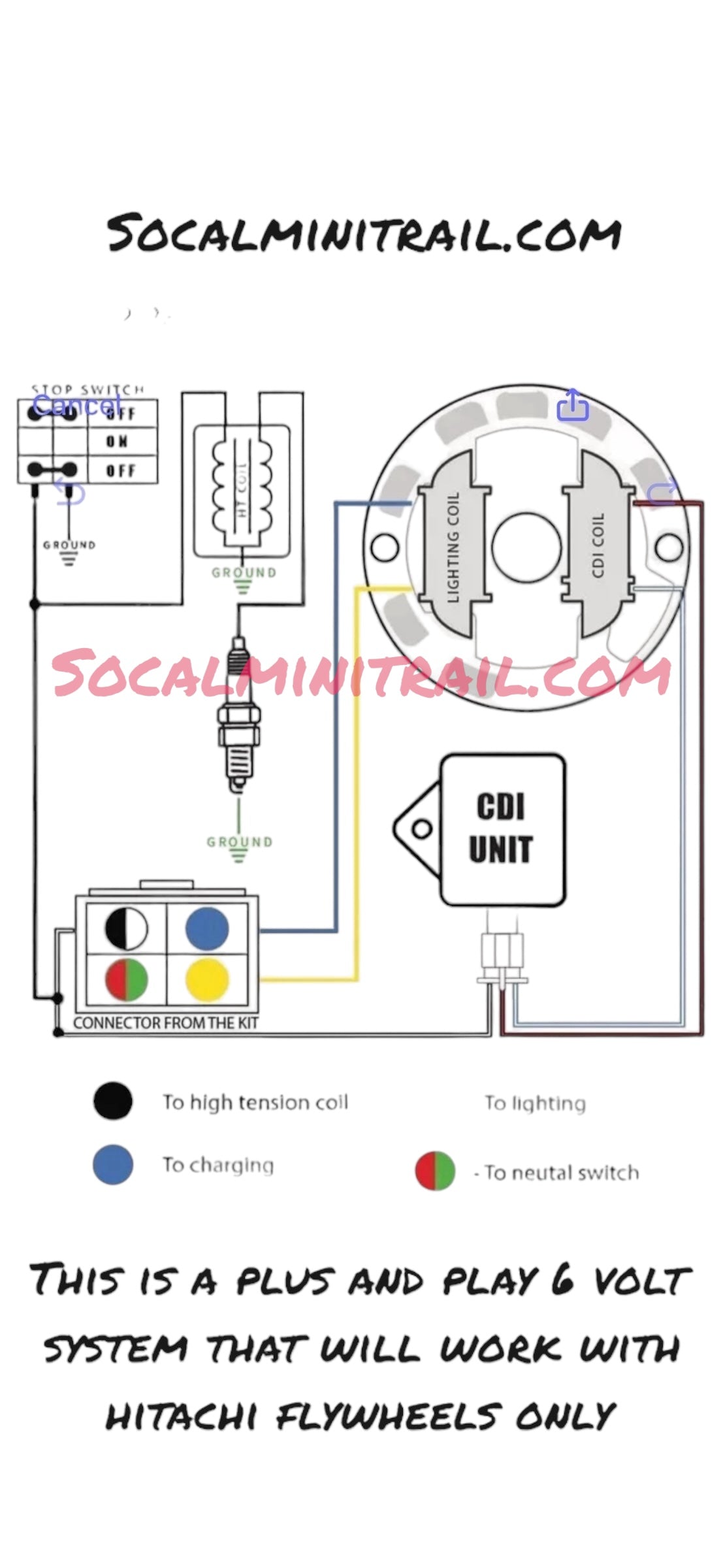 CT70 K1 CDI Kit