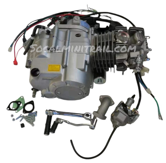 CT70 Performance Silver YX 140 Semi Auto Engine