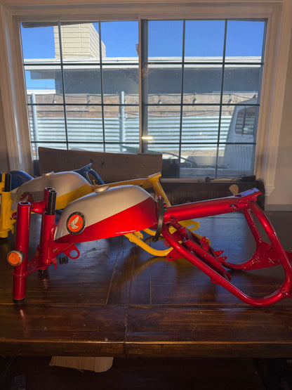 Z50 K1 TankFrameFork set Yellow