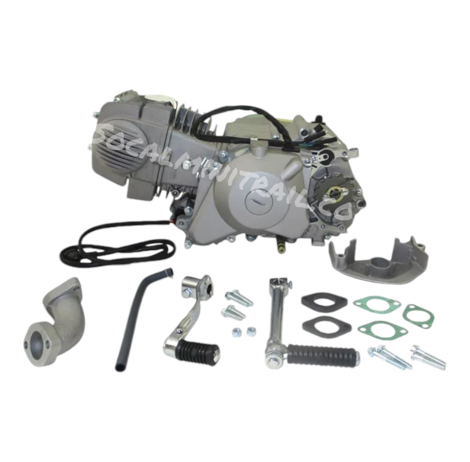 CT70 Performance Silver YX 140 Semi Auto Engine – SoCal Mini Trail, LLC