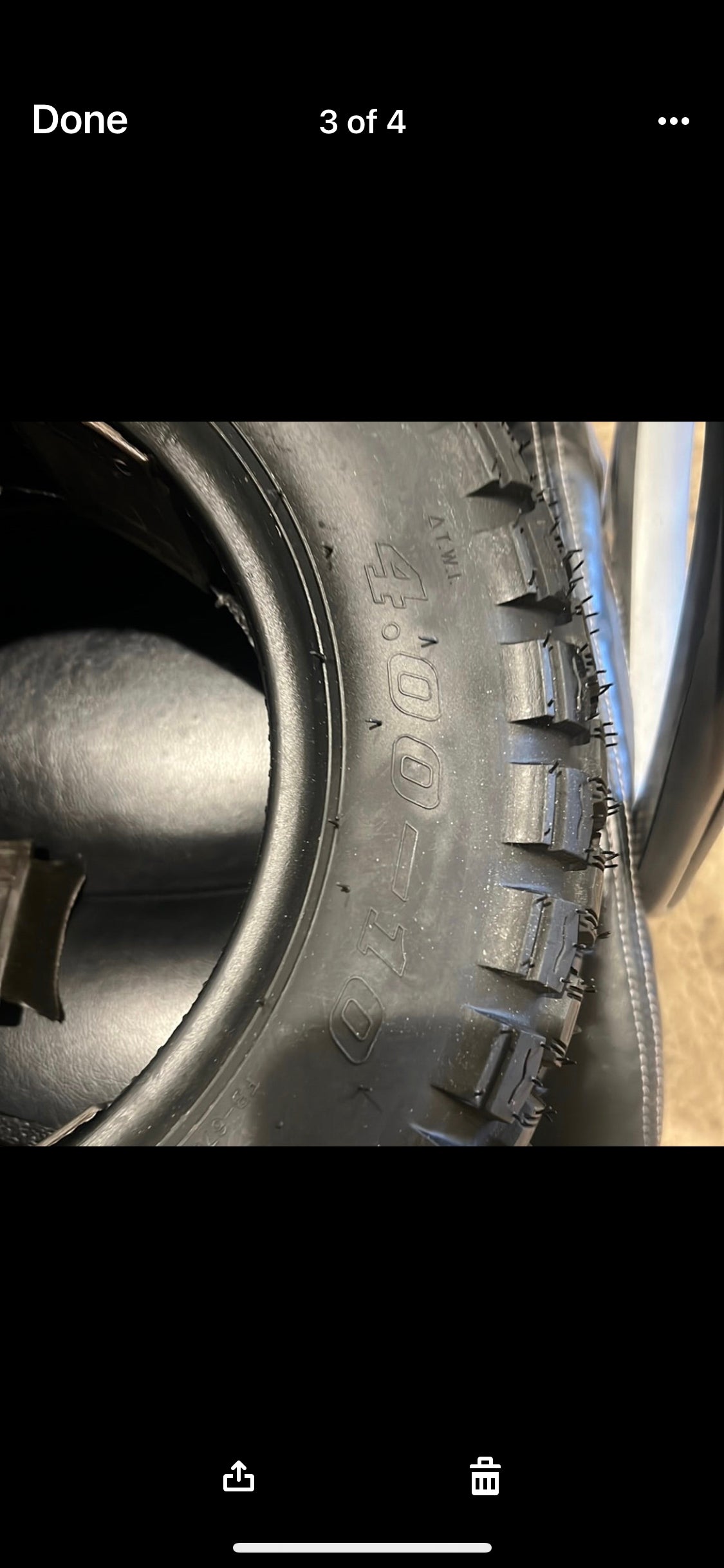 CT70 K1 tire and tube set – SoCal Mini Trail, LLC