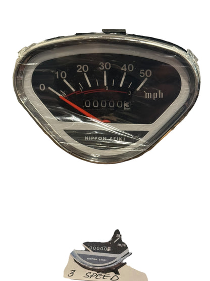 CT70 Performance 3 Speed Speedometer