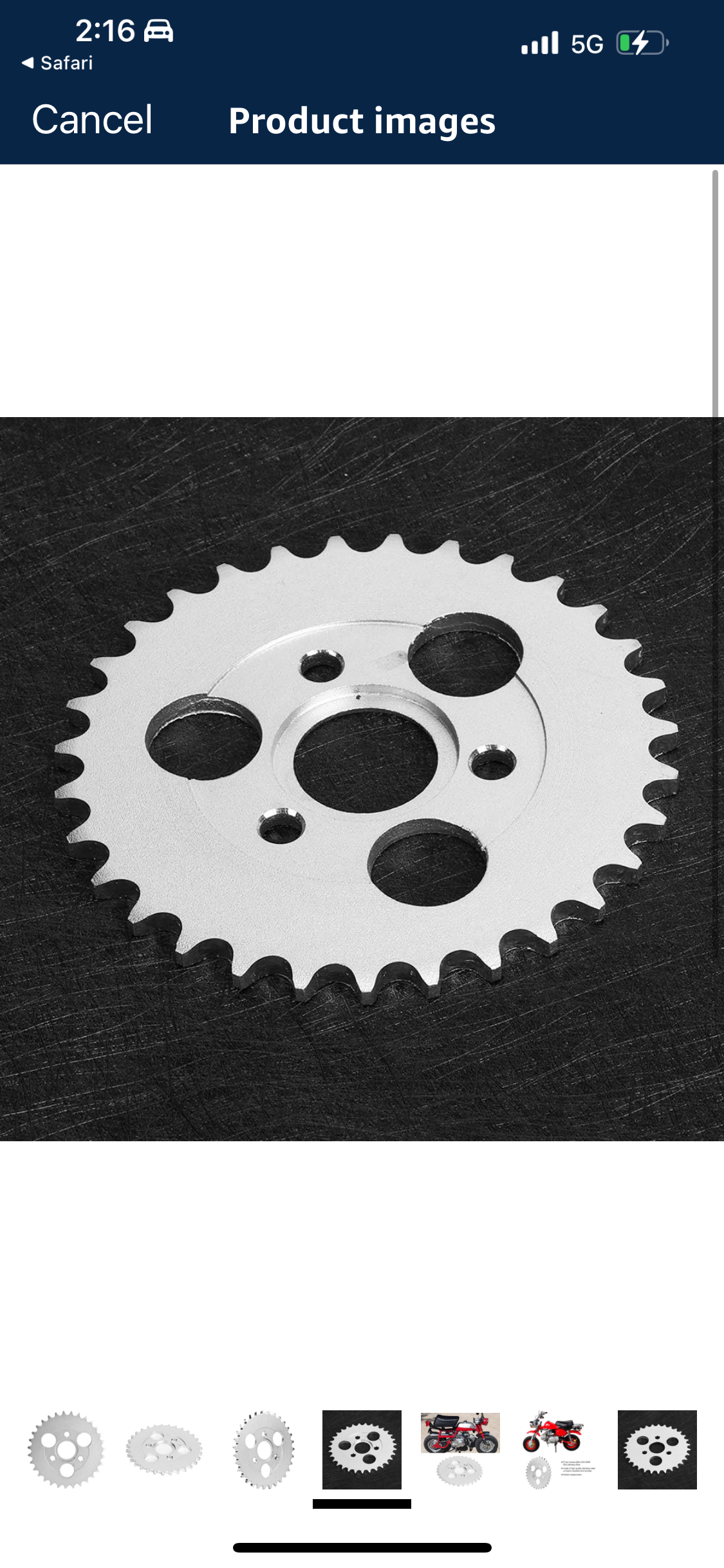 Z50 K3 420-35 tooth sprocket