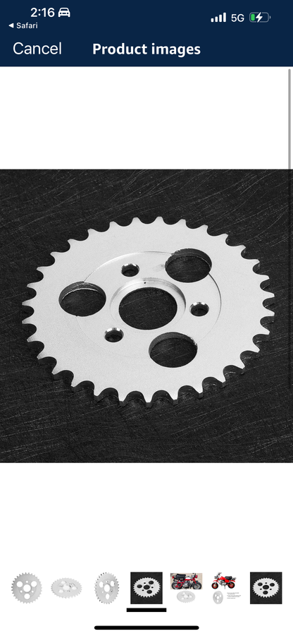 Z50 K3 420-35 tooth sprocket