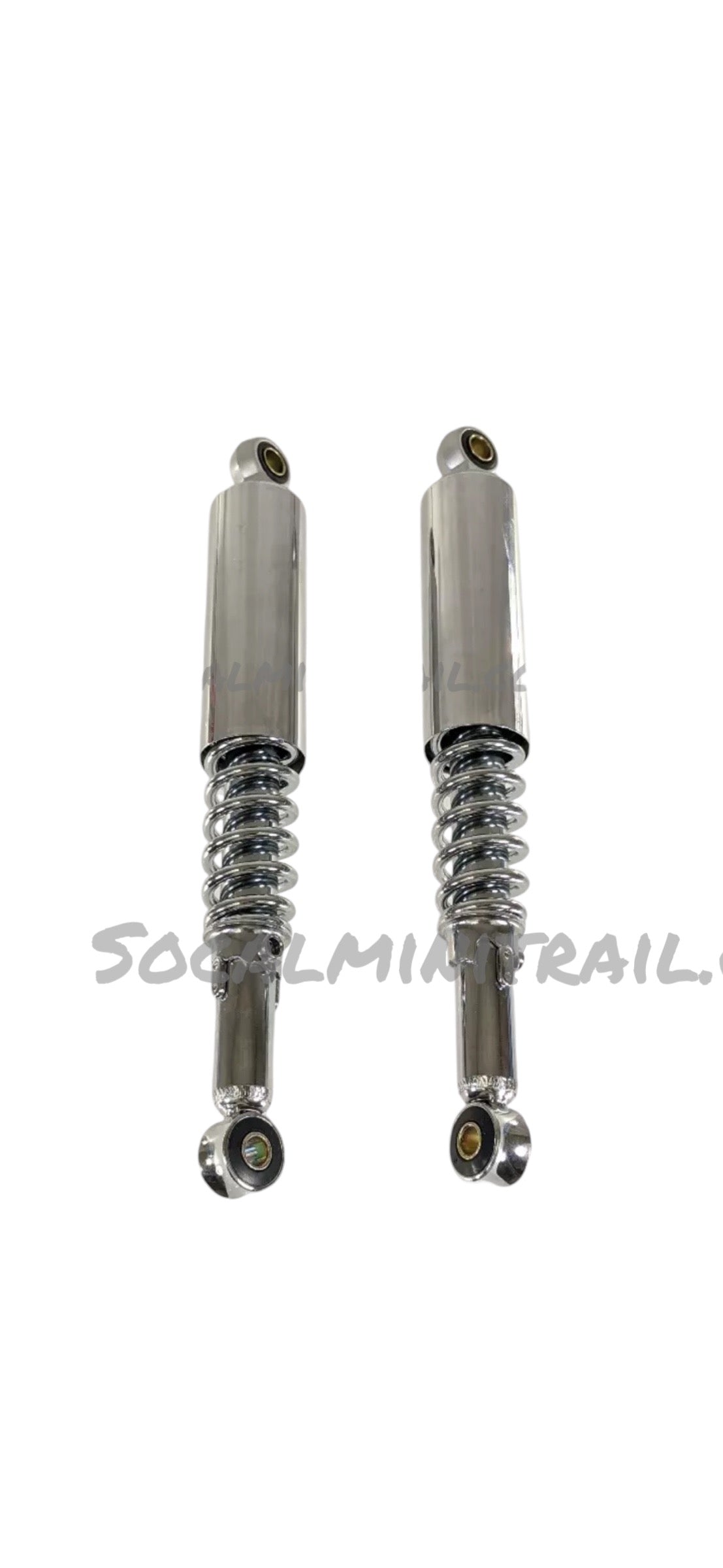 CT70 K1 Chrome Rear Shocks