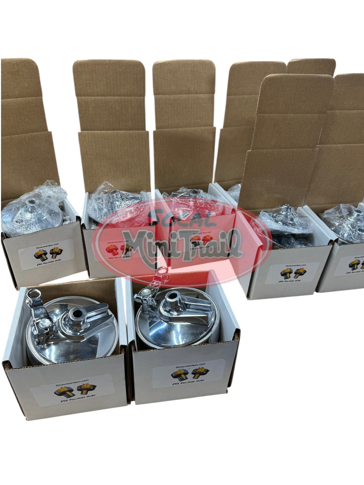 Z50 K1 Polished Aluminum Hubs