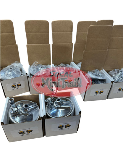 Z50 K1 Polished Aluminum Hubs