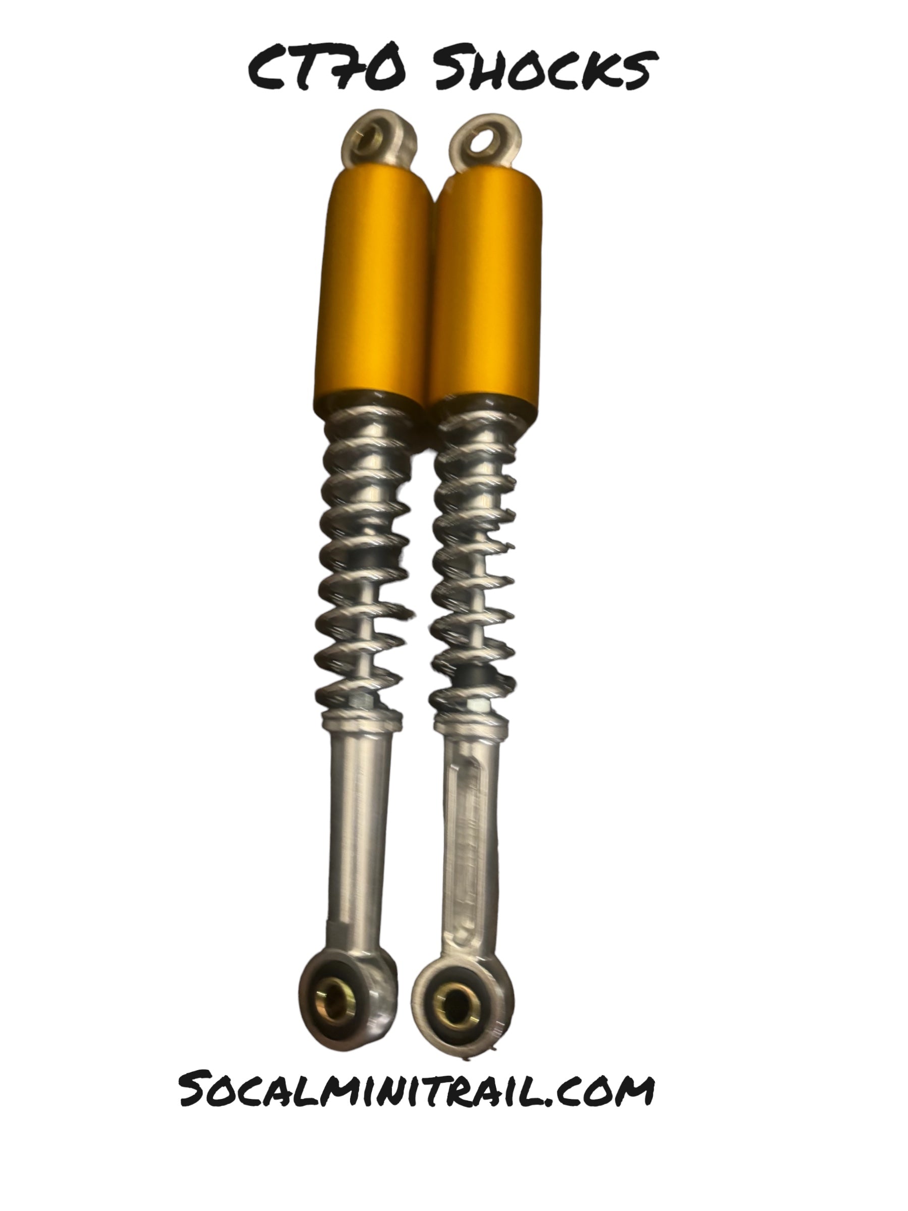 70 Shock CT70 K0 Gold Shocks – SoCal Mini Trail, LLC