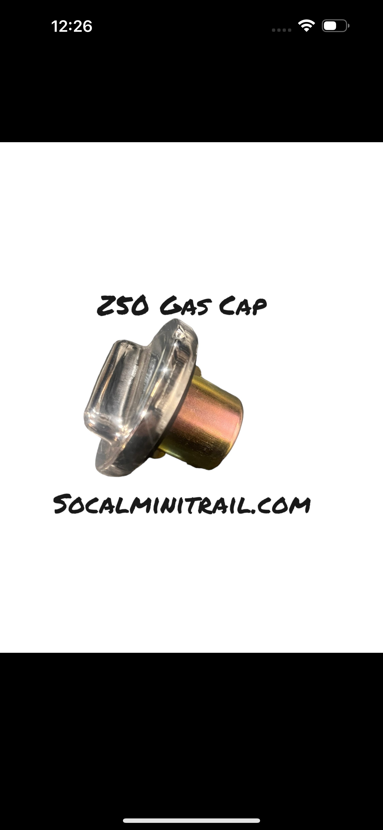 Z50 K2 Gas cap