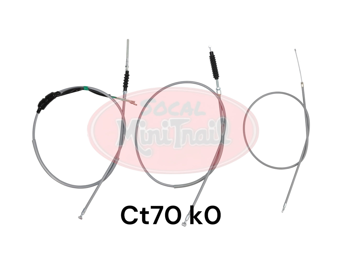 Ct70 K0 3 speed cable set