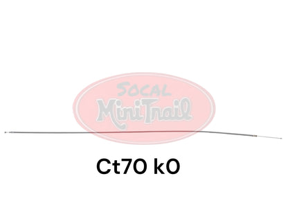 Ct70 K0 3 speed cable set