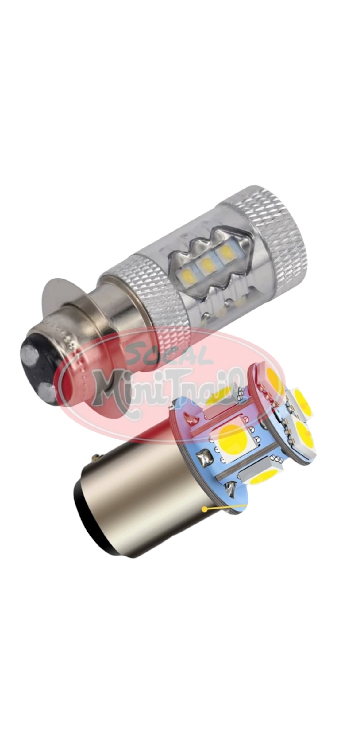 Z50 K2 6/12 Volt Front and Rear Led Head Light Conversion