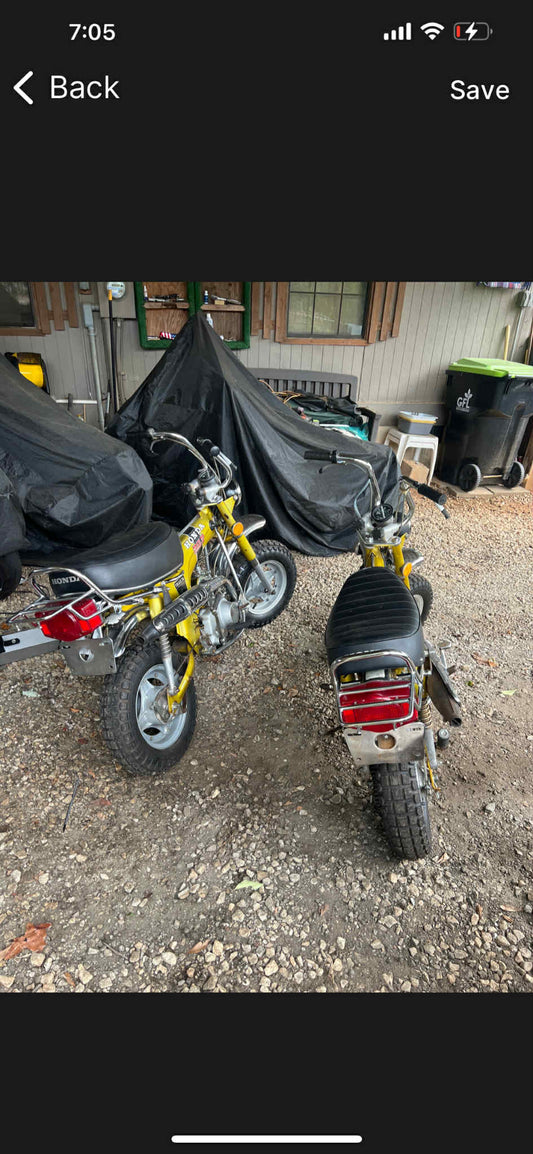 CT70 K2 luggage Rack