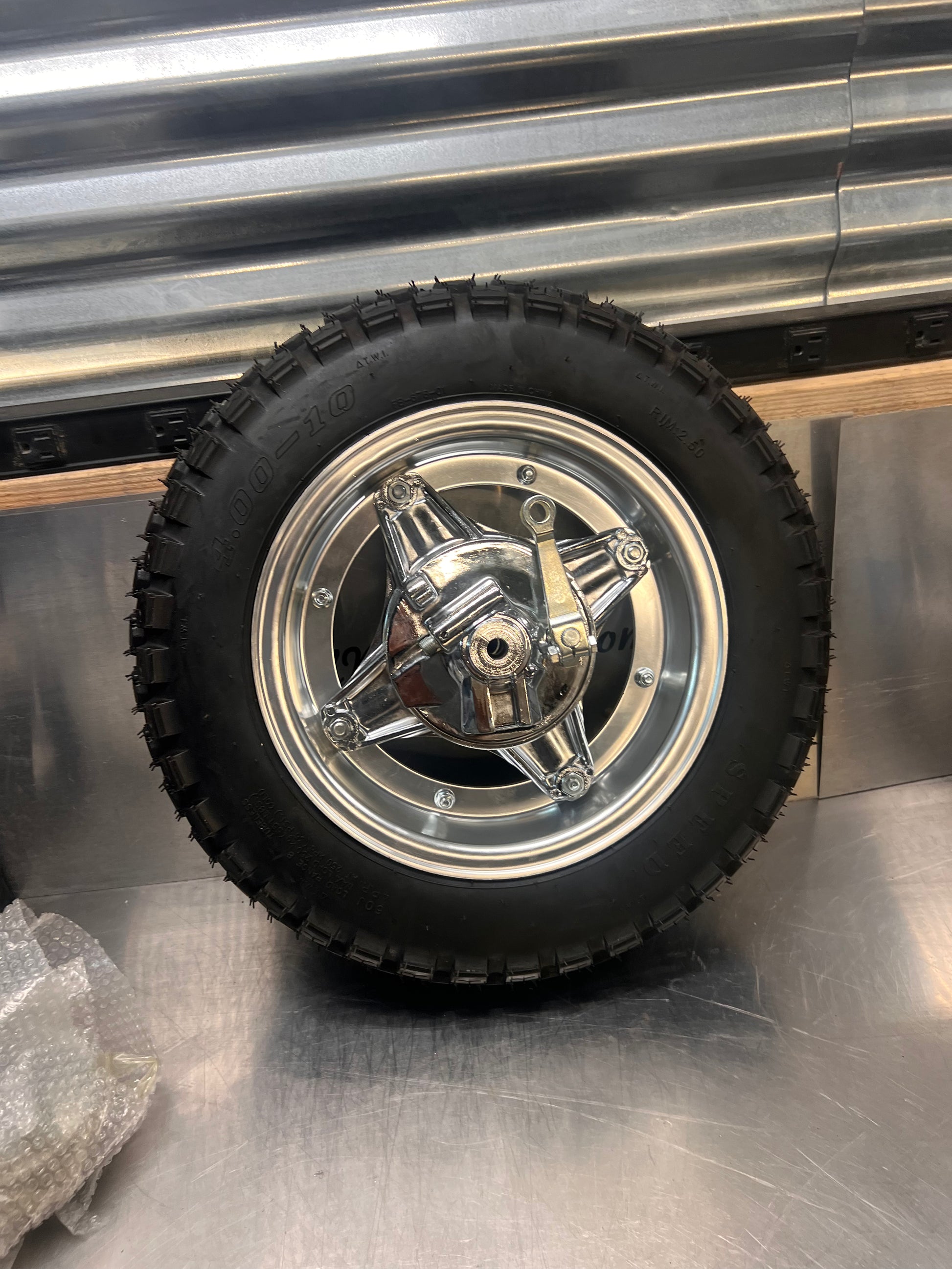 CT70 K0 rim and tire set SoCal Mini Trail, LLC