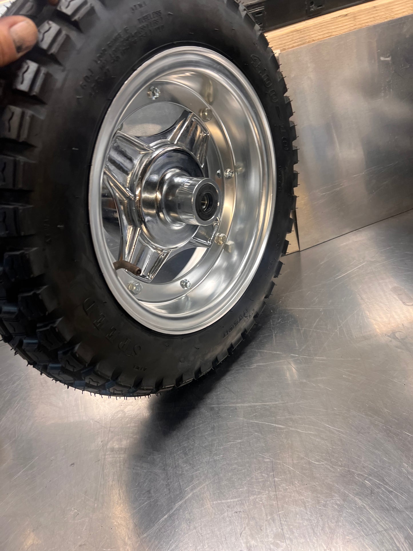 CT70 K0 rim and tire set SoCal Mini Trail, LLC