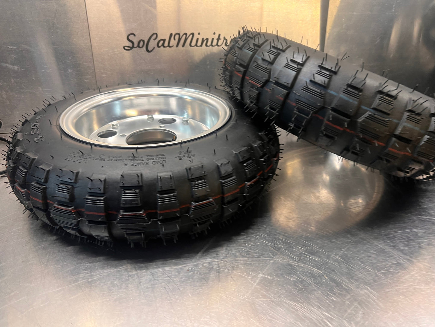 Z50 K1 8x3.5” wheel and tire combo