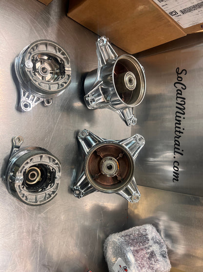 CT70 K3 Chrome Hubs