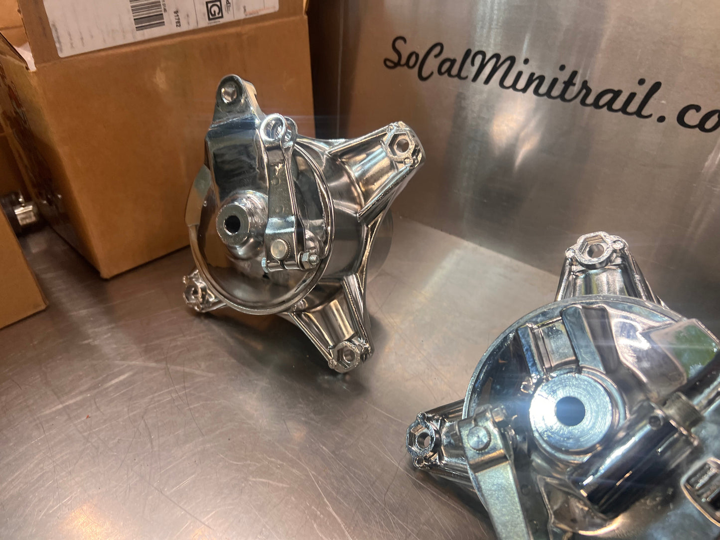 CT70 K3 Chrome Hubs