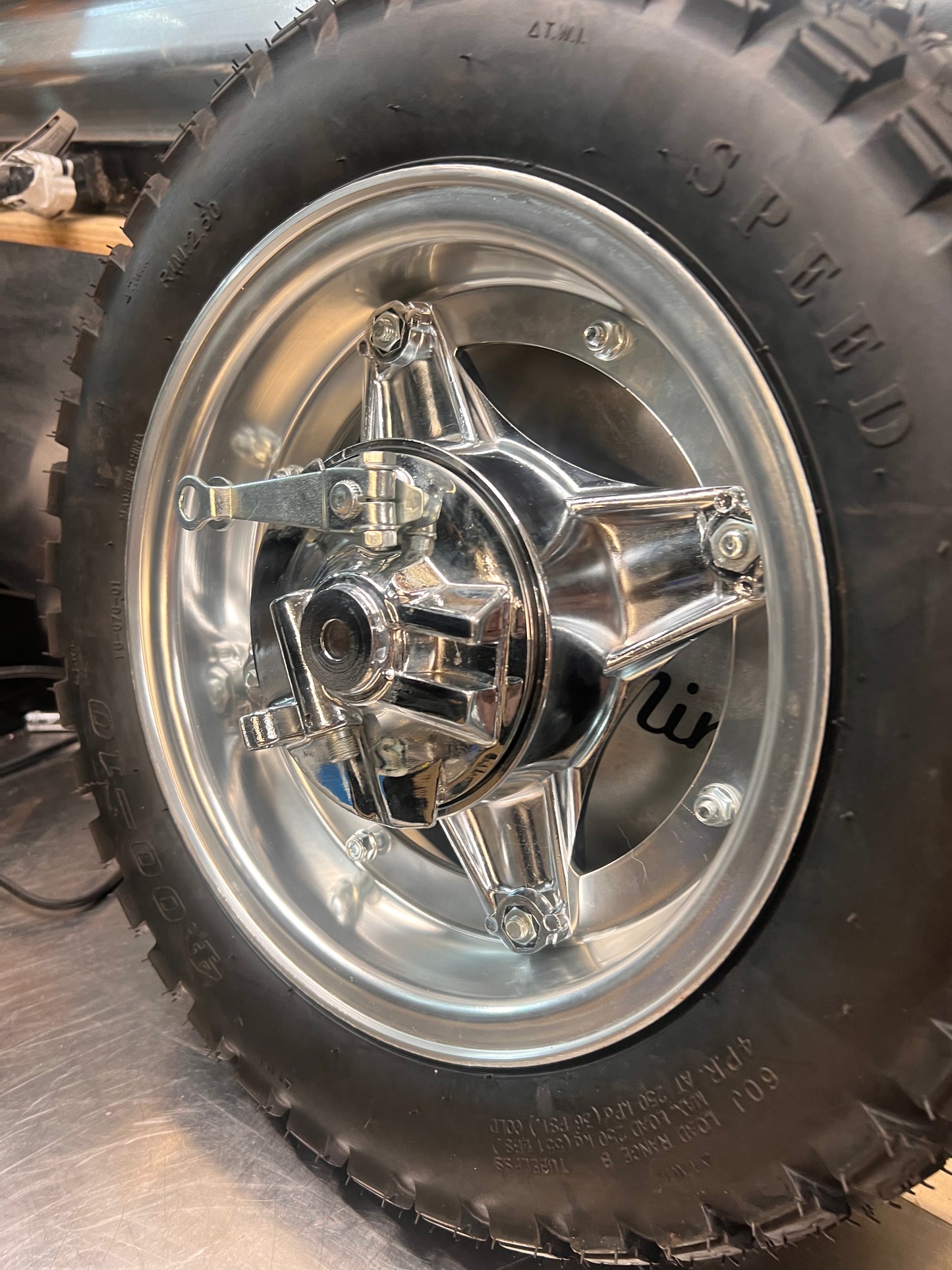 CT70 K0 rim and tire set SoCal Mini Trail, LLC