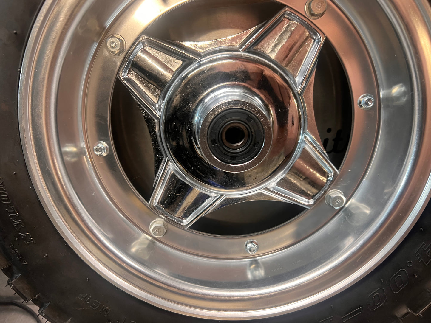 CT70 K0 rim and tire set SoCal Mini Trail, LLC